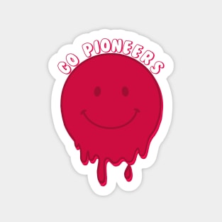 sacred heart university dripping smiley Sticker